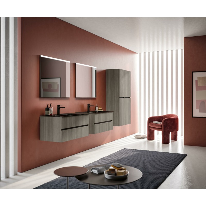 Wild 07 Meuble de Salle de Bain 935 Chêne Titane GbGroup