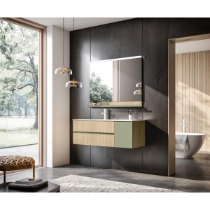 Wild 09 Bathroom Cabinet 937 Oak Elegance GbGroup