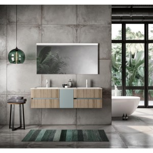 Wild 10 Meuble de Salle de Bain 939 Rayé Imperiale GbGroup