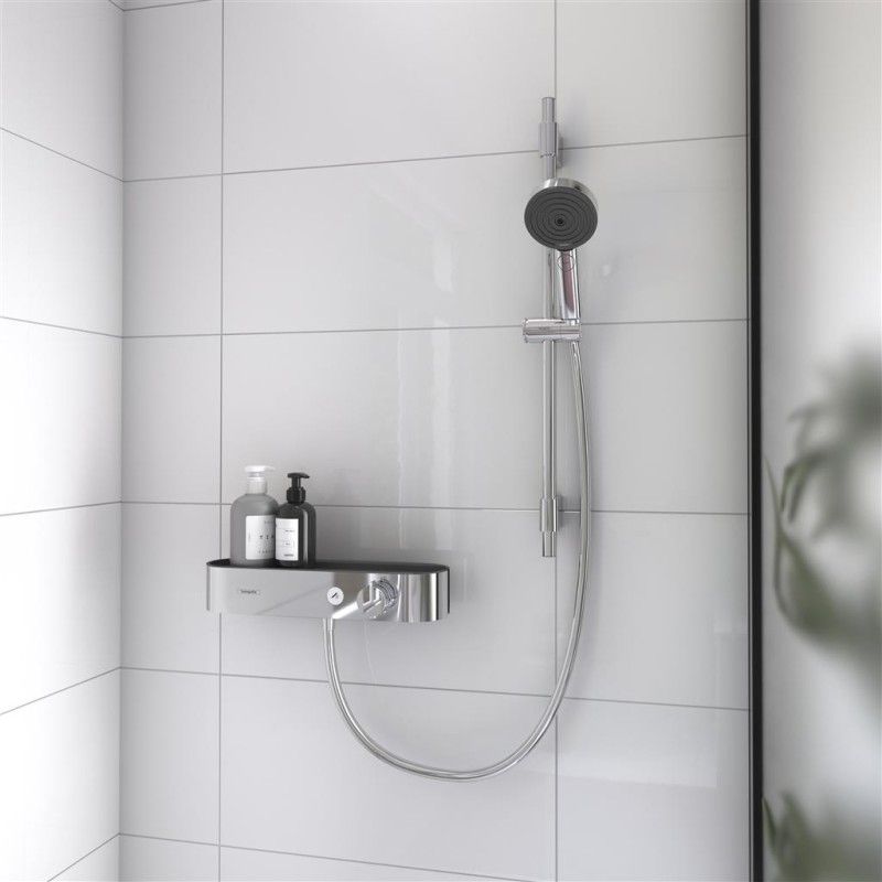 PULSIFY SELECT S Shower system 105 3 JET Relax with thermostatic hand shower and shower bar 65 cm Hansgrohe HANSGROHE - 1