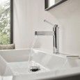 FINORIS Einhebel-Waschtischmischer 100 mit Hansgrohe Push-Open HANSGROHE - 1