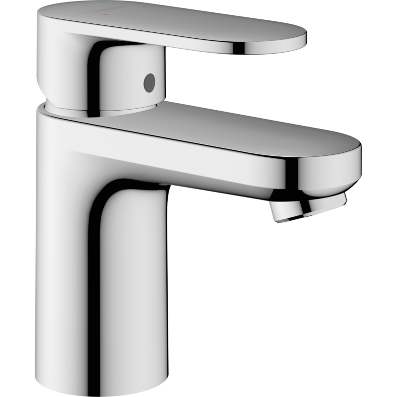 VERNIS BLEND Single lever basin mixer 100 with Hansgrohe tie rod HANSGROHE - 1