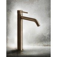 TRAME Mitigeur lavabo haut bec long sans vidage avec flexibles de raccordement GESSI GESSI SPA  - 2