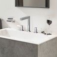 FINORIS Rubinetteria 3 fori lavabo 160 con push-open Hansgrohe HANSGROHE - 1