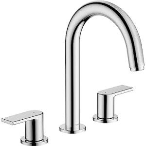 VERNIS SHAPE 3-Loch Armatur mit Hansgrohe Zugstange HANSGROHE - 1