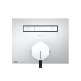 HI-FI Mixer Parti esterne per miscelatore Monocomando tre funzioni simultanee,con pulsanti ON-OFF GESSI GESSI SPA  - 2