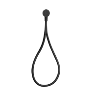 HI-FI Compact Magnetic shower set with water connection, anti-limescale handshower and darkflex 1,5m GESSI flexible hose GESSI S