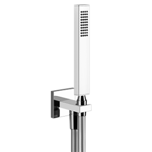 ENSEMBLES DE DOUCHE Ensemble de douche avec raccordement eau, douchette anticalcaire et flexible GESSI 1,5m GESSI SPA  - 2