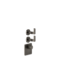 INCISO WELLNESS External part Wall mounted high flow thermostatic mixer 2 independent GESSI outlets GESSI SPA  - 2