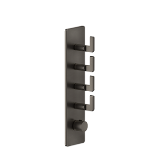 INCISO WELLNESS Außenteil Wandmontierter Thermostatmischer mit hohem Durchfluss 4 unabhängige GESSI-Ausgänge GESSI SPA  - 2