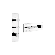 RETTANGOLO WELLNESS Parte esterna Miscelatore termostatico alta portata a parete 5 uscite selezione singola GESSI GESSI SPA  - 2