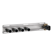 Étagère HI-FI Pièce d'encastrement pour mitigeur thermostatique étagère quatre fonctions, avec raccords 1/2" GESSI GESSI SPA  - 