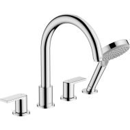 VERNIS SHAPE Hansgrohe 4-hole rim mounted bath mixer HANSGROHE - 1