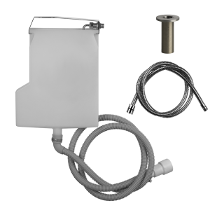 BATH316 Water recovery system for tub edge shower hose, installation on GESSI wall GESSI SPA  - 2