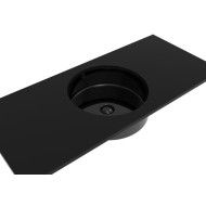 UNTERBAU 43 TWIN SET SCHWARZ    - Ceramica Flaminia 5057NER CERAMICA FLAMINIA - 1