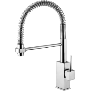 LEVEL miscelatore lavello monoforo con canna orientabile  Cromo -  Paffoni LEA 176 CR RUBINETTERIA PAFFONI - 1