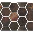CORTEN GRAPHITE NAT MOSAIK HEX 30X28 - APARICI APARICI CERAMICA - 1