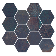 CORTEN SAPPHIRE NAT MOSAIK HEX 30X28 - APARICI APARICI CERAMICA - 1