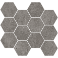 LITHOPS GREY NAT MOSAIK HEX 30X28 - APARICI APARICI CERAMICA - 1