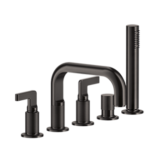 Groupe de rebord de baignoire INCISO 5 trous GESSI