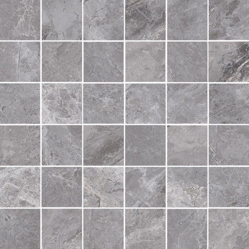 Supreme Mosaic 4,7x4,7 Grey Naturale Decor 30x30 - CERDOMUS 75532 CERDOMUS - 1