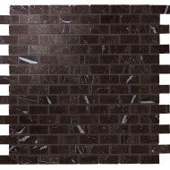 Marvel Nero M. Mosaico Lapp. Burattato 29,8X29,8cm AS35 Atlas Concorde CERAMICHE ATLAS CONCORDE - 1