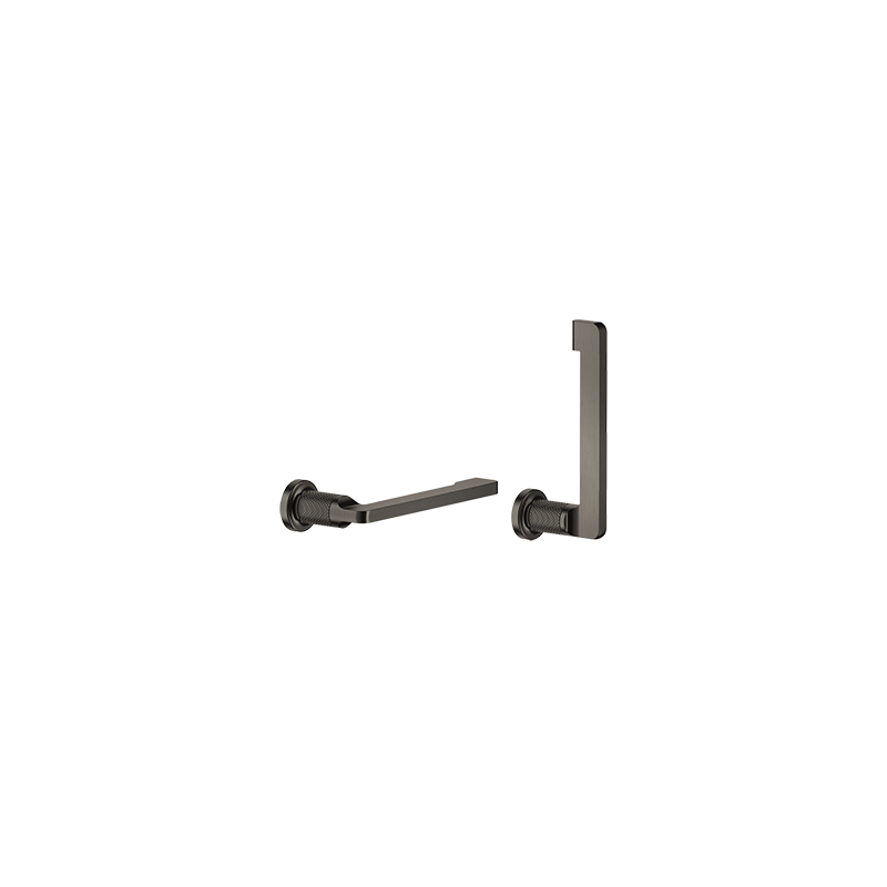 INCISO ACCESSORIES Porta rotolo a parete orizzontale o verticale GESSI