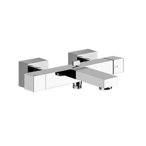 RETTANGOLO K Mitigeur thermostatique extérieur de bain avec inverseur automatique bain/douche GESSI