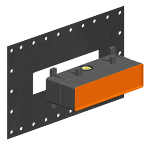 RETTANGOLO K Parte incasso Miscelatore 2 via GESSI