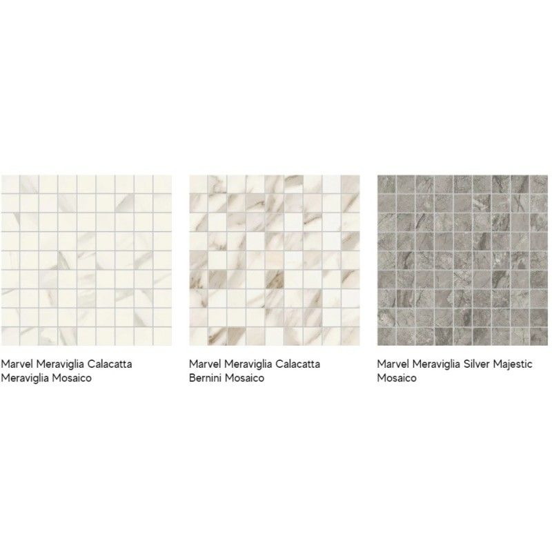 MARVEL MERAVIGLIA CALACATTA BERNINI MOSAIK 30X30 - ATLAS CONCORDE AJP9 CERAMICHE ATLAS CONCORDE - 1