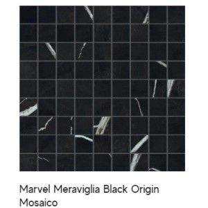 MARVEL MERAVIGLIA BLACK ORIGIN MOSAICO 30X30 - ATLAS CONCORDE AJQC CERAMICHE ATLAS CONCORDE - 1