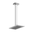 RETTANGOLO SHOWER Decken-Antikalk-Duschkopf mit anpassbarer Höhe des Arms GESSI