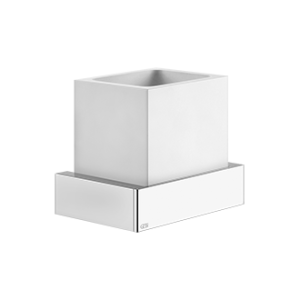 RETTANGOLO ACCESSORIES Porta bicchiere a parete bianco GESSI