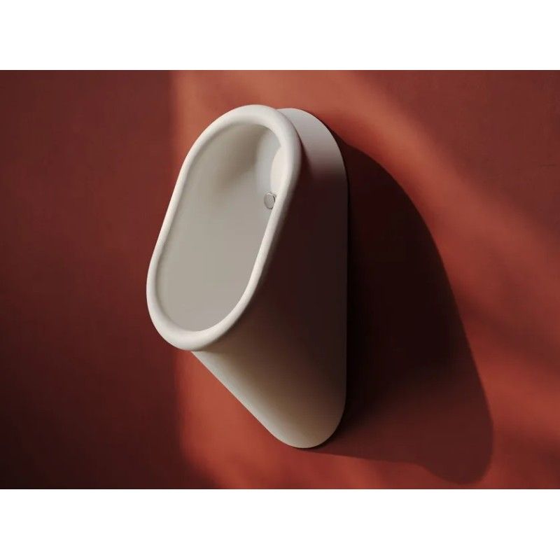 Urinal in glossy white BABILA 33 x 30 h 64 Artceram ARTCERAM - 1
