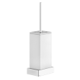 RETTANGOLO ACCESSORIES GESSI weißer Wand-Toilettenbürstenhalter