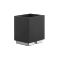 ACCESSOIRES RETTANGOLO Verre sur pied noir GESSI