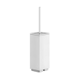 RETTANGOLO ACCESSORIES GESSI weißer freistehender Toilettenbürstenhalter