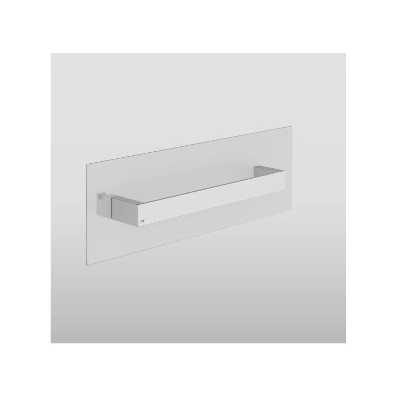 RETTANGOLO ACCESSORIES Handle and towel holder for glass 45cm GESSI