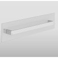 RETTANGOLO ACCESSORIES Handle and towel holder for glass 60cm GESSI