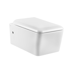 RETTANGOLO TOTAL LOOK Vase mural en céramique (6 litres). Charnières à fermeture lente incluses dans la finition 031 GESSI