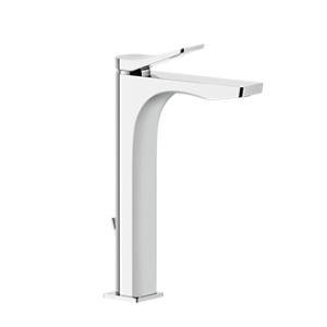RILIEVO Miscelatore Lavabo alto con scarico con flessibili di collegamento. Cartuccia 35mm GESSI