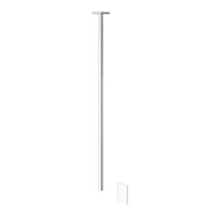 RILIEVO External part GESSI electronic ceiling tap