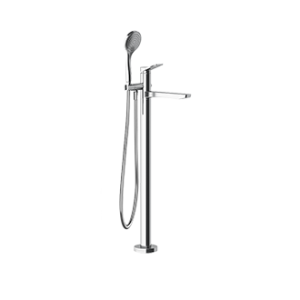 RILIEVO External part for external bath stand with GESSI hand shower