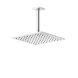 RILIEVO Ceiling anti-lime shower head with customizable height arm GESSI