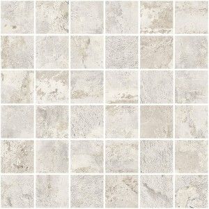 EVOKE  WHITE NATURALE 10 MM MOSAICO 5X5 29,75X29,75 - APARICI APARICI CERAMICA - 1
