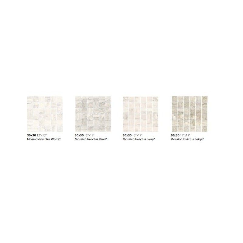 INVICTUS MOSAICO 30X30  WHITE - CERAMICA SANT'AGOSTINO CSAMINWH30 CERAMICA SANT'AGOSTINO - 1