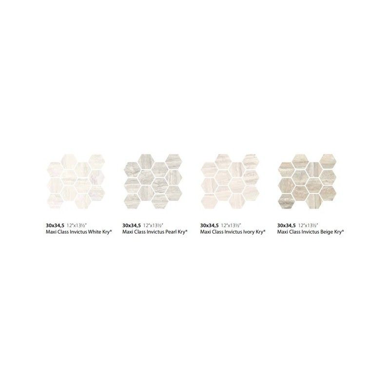 INVICTUS  MAXI CLASS 30X34,5   PEARL KRY - CERAMICA SANT'AGOSTINO CSAMCIPK34 CERAMICA SANT'AGOSTINO - 1