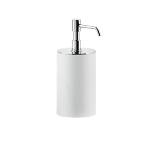 RILIEVO ACCESSORIES GESSI white free-standing dispenser