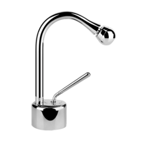 GOCCIA Bidet mixer without waste with GESSI connection hoses