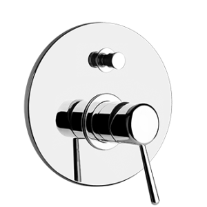 GOCCIA Außenteil 2-Wege-Wandbatterie mit GESSI Bad / Dusche automatischer Umstellung